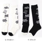 キッズ ハイソックス 靴下 子供 ジュニア ガールズ ソックス ブランド 通学ソックス 19-21cm 22-24cm スクール ロゴ おしゃれ かわいい 小学生 中学生 女子 ダンス ハイ丈 通学 通園 学校 スポーツ カジュアル