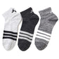 靴下 ショート ソックス メンズ 男子 adidas 3足組 24-26 26-28cm 中学生 高校生 黒 男性 くるぶし くつ下 ワンポイント 丈夫 スポーツソックス 黒 グレー 杢 (在庫限り)