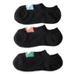 靴下 スニーカー ソックス レディース 女子 adidas 3足組 23-25cm アディダス くるぶし スニーカー丈 女の子 短い ワンポイント スクール (在庫限り)