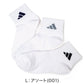 靴下 キッズ 子供用 ショートソックス 3足組 adidas 19-21cm～23-25cm ソックス 子ども ジュニア ワンポイント 丈夫 スポーツソックス (在庫限り)