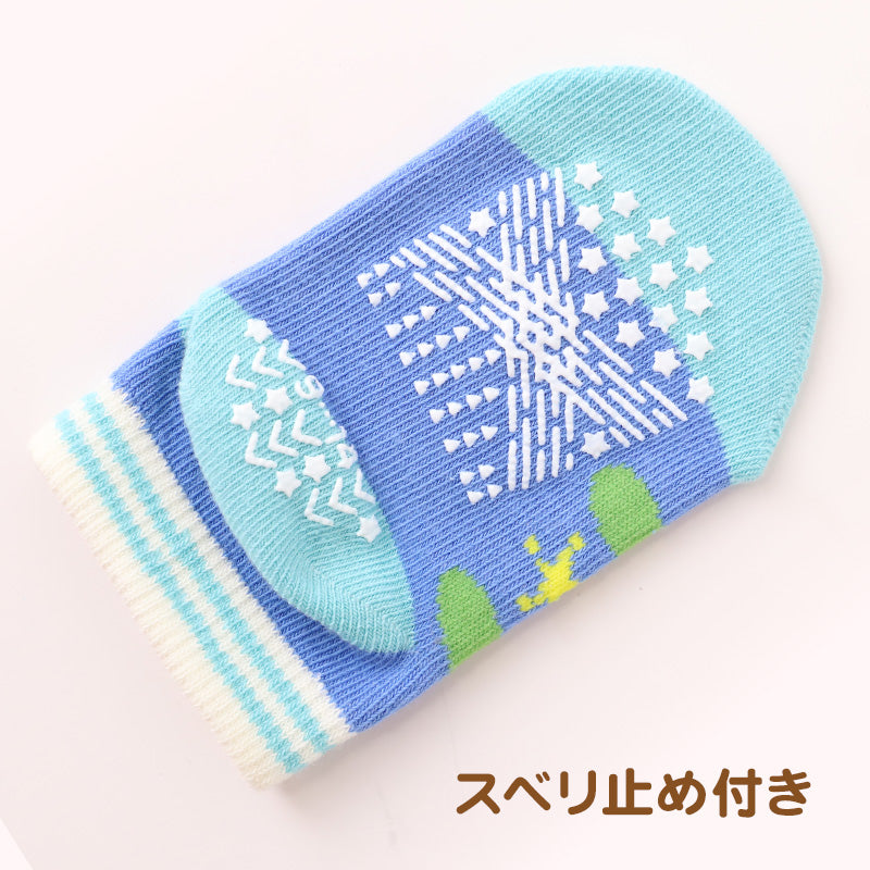 いないいないばあっ！ ベビーソックス スニーカー 靴下 キッズ 男の子 女の子 9-14cm かわいい 子供 ソックス 保育園