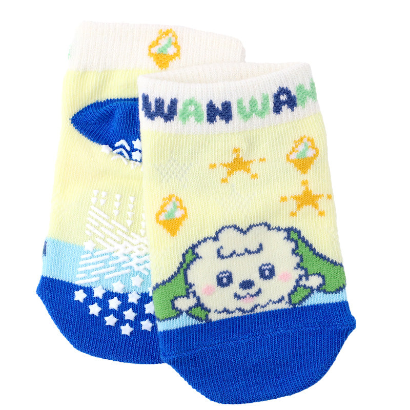 ベビー 靴下 キャラクター ソックス いないいないばあ ワンワン ぽぅぽ ベビーソックス 赤ちゃん 靴下 スニーカー丈 滑り止め付き キッズソックス 子供靴下 9-14cm キャラ靴下 赤ちゃん靴下 キャラクター靴下 可愛い ベビー用品