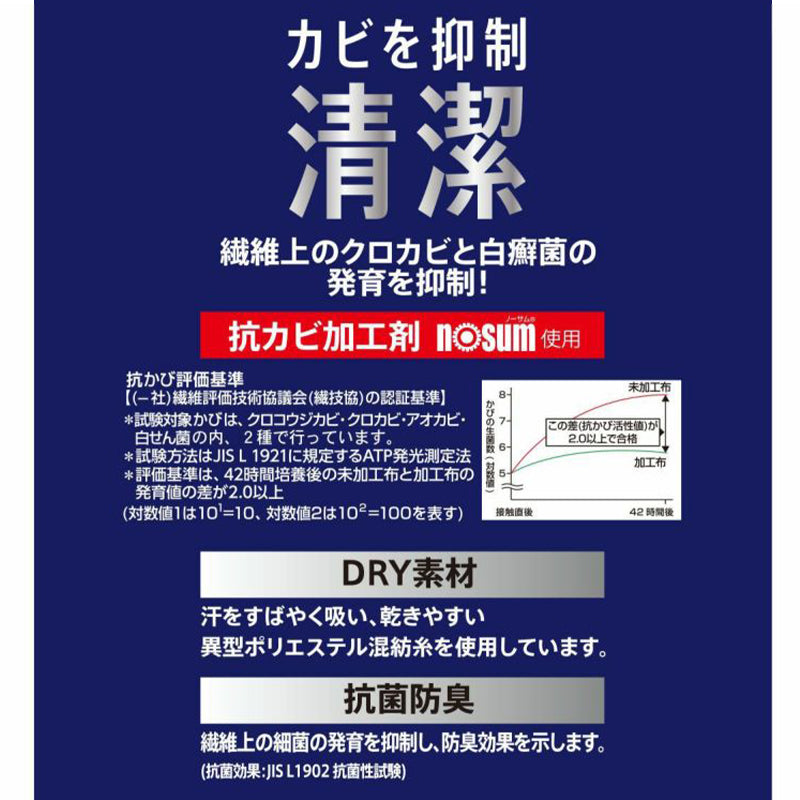 福助 満足 ビジネスソックス 5本指 メンズ ハイソックス 靴下 25-26 26-27cm 五本指 ソックス 長い 消臭 ビジネス 無地 抗菌 ドライ 水虫対策