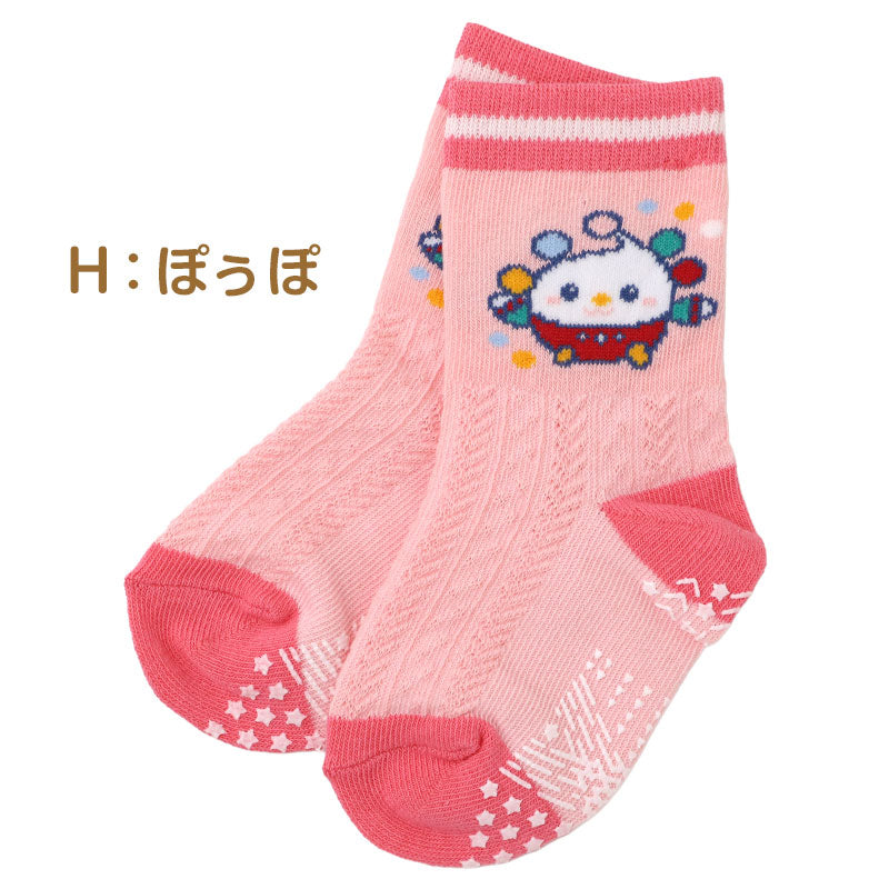 いないいないばあっ！ ベビーソックス 靴下 キッズ 男の子 女の子 クルー丈 9-14cm かわいい 子供 ソックス 保育園