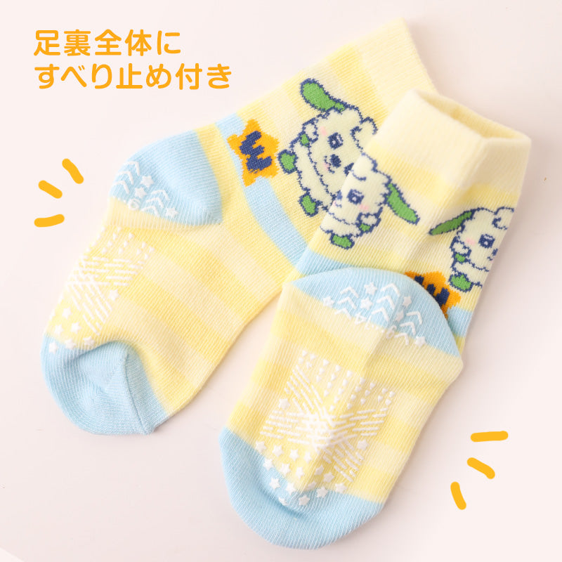 いないいないばあっ！ ベビーソックス 靴下 キッズ 男の子 女の子 クルー丈 9-14cm かわいい 子供 ソックス 保育園