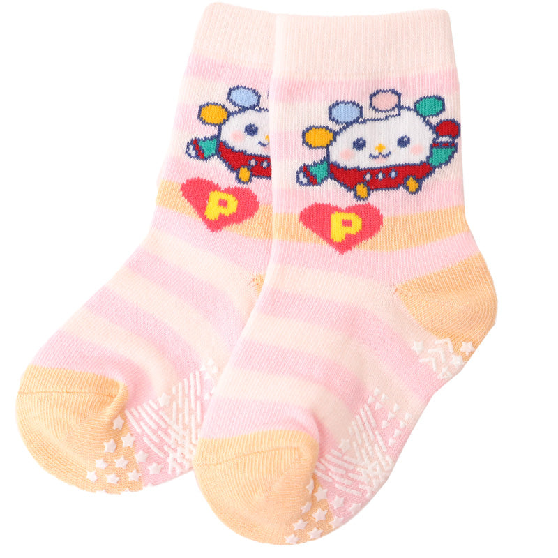 いないいないばあっ！ ベビーソックス 靴下 キッズ 男の子 女の子 クルー丈 9-14cm かわいい 子供 ソックス 保育園