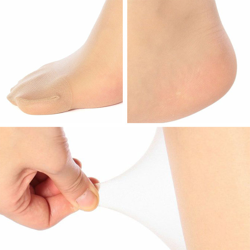 福助 ストッキング レディース 着圧 ゆったり ウエストゴムなし 日本製 M-L L-LL ヒップおなかゆったり フクスケ 婦人 パンスト