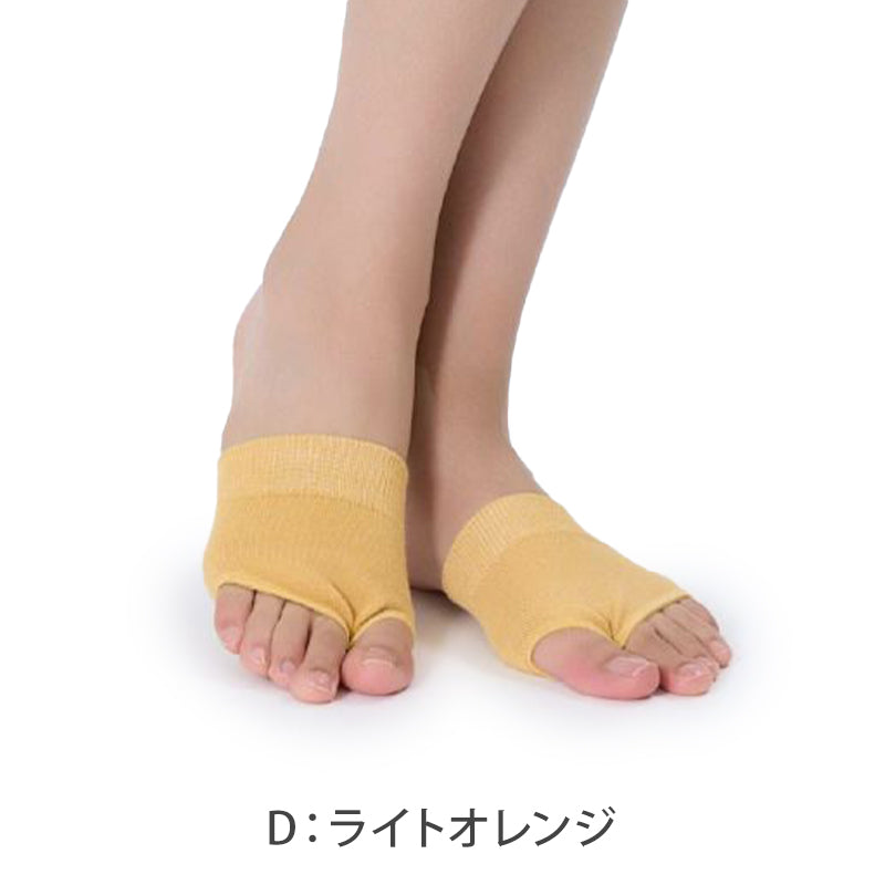 福助 靴下 レディース パーツソックス トングタイプ 無地 フリーサイズ トングソックス サンダル用 ソックス 重ね履き インナーソックス ハーフソックス 汗取り 蒸れない 消臭