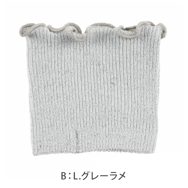 福助 靴下 レディース パーツソックス トングタイプ 無地 ラメ メロー フリーサイズ トングソックス サンダル用 ソックス 消臭 重ね履き インナーソックス ハーフソックス 汗取り 蒸れない (在庫限り)