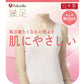 満足 綿100％ 三分袖 シャツ M～LL 半袖 インナー レディース コットン 100% ３分 下着 保湿 しっとり 無地 インナーシャツ 肌着 女性 婦人
