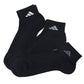 アディダス メンズ 底パイル ショート丈 ソックス 3足組 24-26cm～28-30cm adidas 靴下 ふわふわ クッション