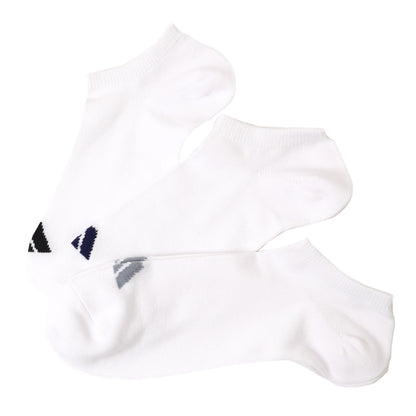 靴下 ソックス スニーカーソックス アディダス メンズ 3足 24-26cm～28-30cm adidas 男性 紳士 短い くるぶし スクール セット 3足組