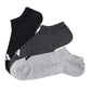 靴下 ソックス スニーカーソックス アディダス メンズ 3足 24-26cm～28-30cm adidas 男性 紳士 短い くるぶし スクール セット 3足組