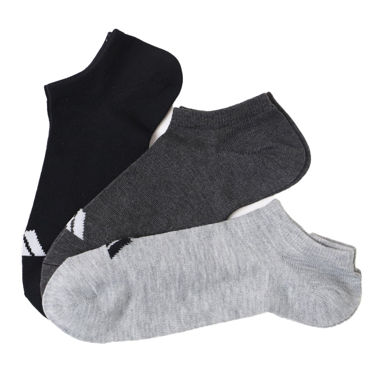 靴下 ソックス スニーカーソックス アディダス メンズ 3足 24-26cm～28-30cm adidas 男性 紳士 短い くるぶし スクール セット 3足組