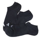 靴下 ソックス スニーカーソックス アディダス メンズ 3足 24-26cm～28-30cm adidas 男性 紳士 短い くるぶし スクール セット 3足組