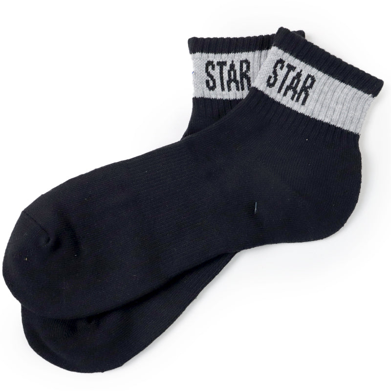 コンバース 足底パイル ショート丈 ソックス メンズ 靴下 25-27cm カジュアル シンプル 刺繍 CONVERSE ブランド 福助