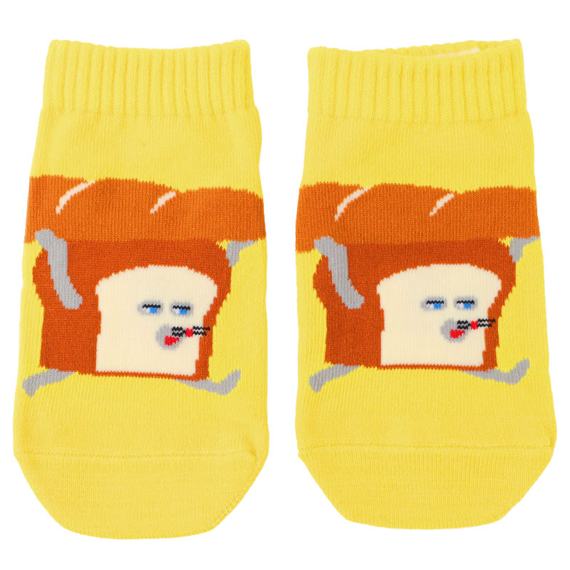 パンどろぼう 靴下 キッズ ソックス 子供 子ども キャラクター 柄 スニーカーソックス 13-19cm 男の子 女の子 にせパンどろぼう キャラクターソックス ベビー 福助