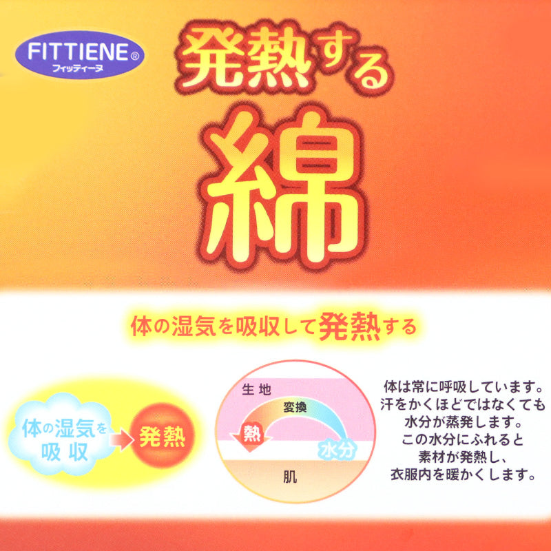 福助 福助 ショーツ 1分丈 レディース 綿100％ あったか 発熱 秋 冬 2枚組 M L LL 暖かい 下着 パンツ 女性 インナー 肌着 防寒 冷え対策 セット 日本製 フィッティーヌ