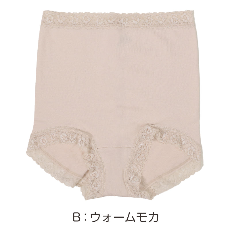 福助 福助 ショーツ 1分丈 レディース 綿100％ あったか 発熱 秋 冬 2枚組 M L LL 暖かい 下着 パンツ 女性 インナー 肌着 防寒 冷え対策 セット 日本製 フィッティーヌ