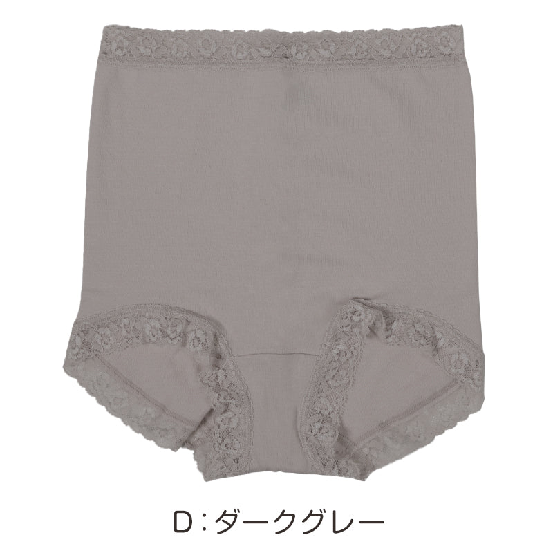 福助 福助 ショーツ 1分丈 レディース 綿100％ あったか 発熱 秋 冬 2枚組 M L LL 暖かい 下着 パンツ 女性 インナー 肌着 防寒 冷え対策 セット 日本製 フィッティーヌ