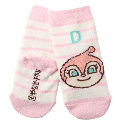 アンパンマン 靴下 キッズ ベビーソックス クルー丈 男の子 女の子 滑り止め 9-14cm 子供 かわいい ソックス キャラクター靴下 ベビー キャラクター すべり止め