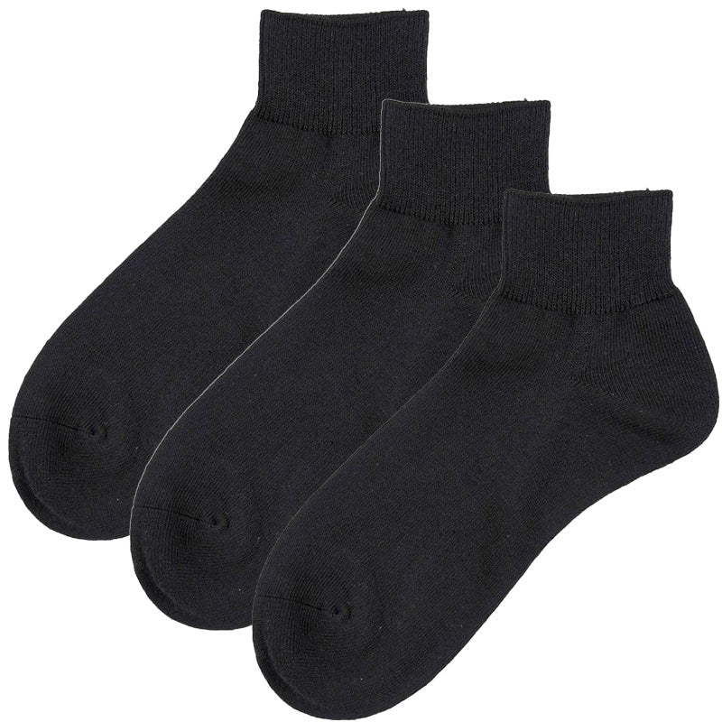 福助 キッズ ソックス 靴下 ショート丈 3足組 左右なし 裏表なし キッズソックス 子供靴下 ジュニアソックス 通学ソックス スクールソックス 無地 リブ ショートソックス 21-23～23-25cm 消臭ソックス 通学靴下 学校 子供 男の子 女の子 スクール 通学