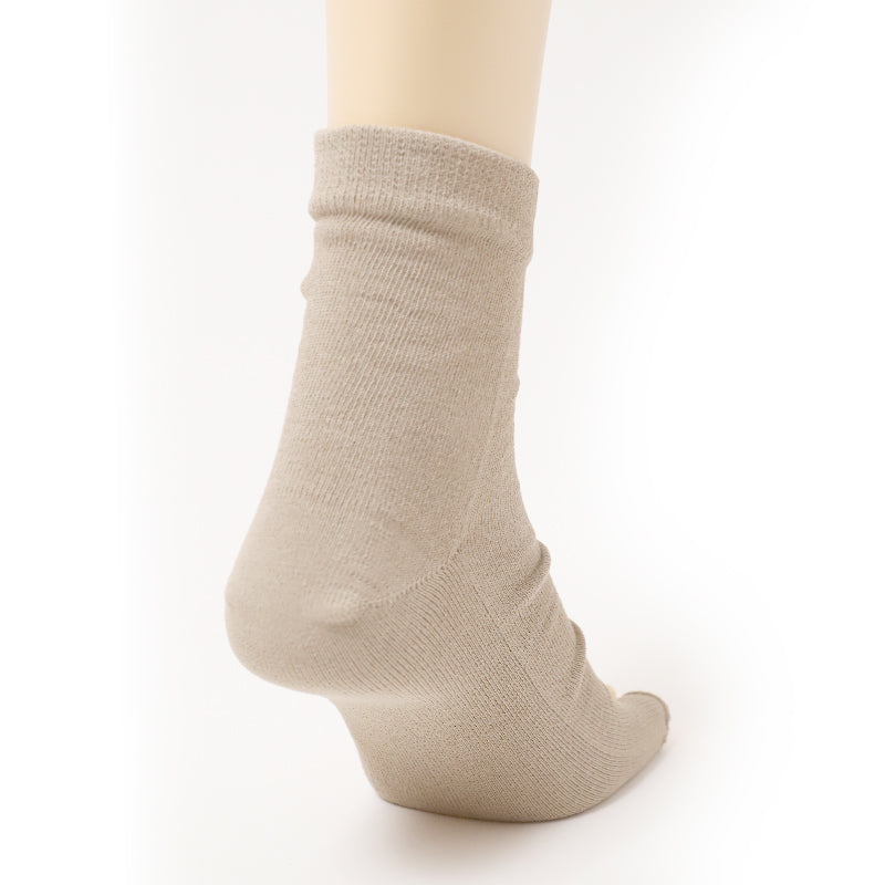 5本指 靴下 レディース 福助 美涼活 つま先なし 冷感 ソックス 汗ジミ対策 消臭 クルー丈 サンダル用 夏用 23-25cm 5本指ソックス 靴下 涼しい 足汗 対策 グッズ