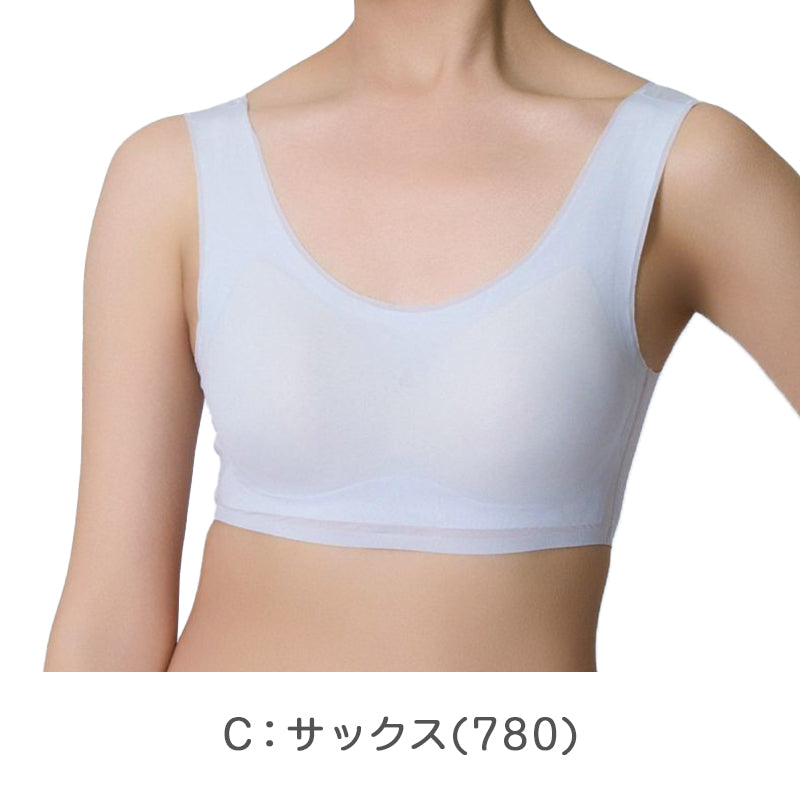 接触冷感 ハーフトップ 吸水速乾 ブラトップ 夏用 インナー レディース シームレス メッシュ ノンワイヤー 涼しい 背中メッシュ ひびきにくい M～LL 肌に優しい タグなし カップ付き ストレッチ 快適 下着 無地 冷感インナー 夏ブラ さらさら ムレ対策