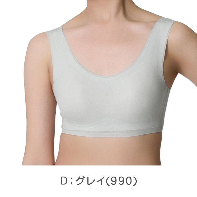 接触冷感 ハーフトップ 吸水速乾 ブラトップ 夏用 インナー レディース シームレス メッシュ ノンワイヤー 涼しい 背中メッシュ ひびきにくい M～LL 肌に優しい タグなし カップ付き ストレッチ 快適 下着 無地 冷感インナー 夏ブラ さらさら ムレ対策