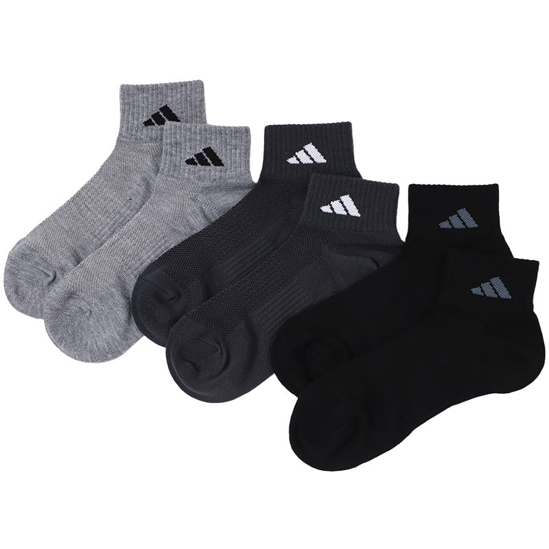 adidas アディダス メンズ ソックス 3足組 ショート丈 破れにくい 耐久性10倍 24 25 26 27 28 cm 靴下 スポーツソックス 甲メッシュ 土踏まずサポート つま先かかと補強 丈夫 高耐久 紳士 男性 スニーカーソックス 通学 部活 運動 カジュアル