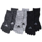 adidas アディダス メンズ 5本指ソックス 3足組 ショート丈 破れにくい 耐久性10倍 24 25 26 27 28 cm 靴下 五本指ソックス 5本指靴下 スポーツソックス 土踏まずサポート つま先かかと補強 丈夫 高耐久 紳士 スニーカーソックス 通学 部活 運動