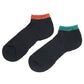 メンズ 靴下 ワークソックス スニーカー丈 2足組 吸水速乾 消臭 高強度補強 25-27cm つま先 かかと 補強 遠赤素材 保温 放湿 丈夫 作業用 仕事用 通勤 スポーツ 普段使い 紳士用 メンズソックス ワーキングソックス ドライ 綿混 福助 MURENO