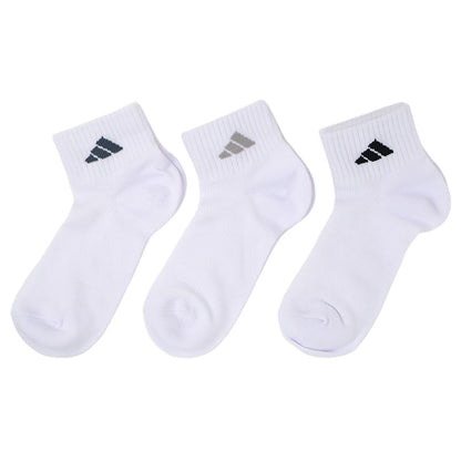 adidas アディダス レディース ソックス 3足組 スニーカー丈 ショート丈 甲メッシュ 23-25cm 消臭 DEO デオ つま先かかと補強 ワイドヒール 破れにくい 長持ち設計 靴下 くつ下 スニーカーソックス ショートソックス 婦人 ガールズ スポーツ