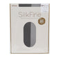 アツギ SilkFine ストッキング シルク混 S-M・M-L (パンスト 黒 グレー レディース) (在庫限り)