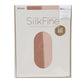 アツギ SilkFine ストッキング シルク混 S-M・M-L (パンスト 黒 グレー レディース) (在庫限り)