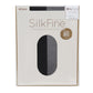アツギ SilkFine ストッキング シルク混 S-M・M-L (パンスト 黒 グレー レディース) (在庫限り)