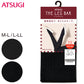 アツギ ATSUGI THE LEG BAR 210デニール相当 蓄熱マットリブ柄タイツ M-L・L-LL (ATSUGI THE LEG BAR ザ・レッグバー 発熱タイツ 厚地タイツ 暖かい あったか 蓄熱 リブタイツ おしゃれ 柄タイツ) (在庫限り)