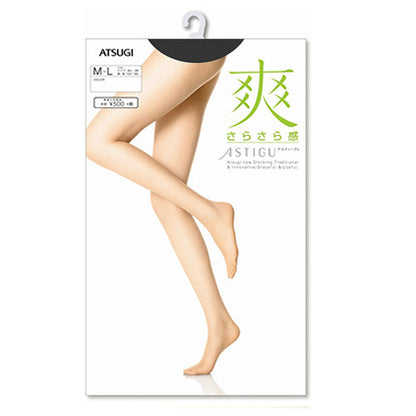 アツギ アスティーグ 爽 ストッキング サマー 夏 S-M 小さいサイズ パンティストッキング パンスト 春 デイリー 透け感 レディース (在庫限り)
