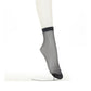 SLIMLINE くるぶし丈ストッキング 3足セット (22-25cm) (レディース 婦人 女性 くるぶし パンツスタイル 黒 しめつけない stocking) (取寄せ)
