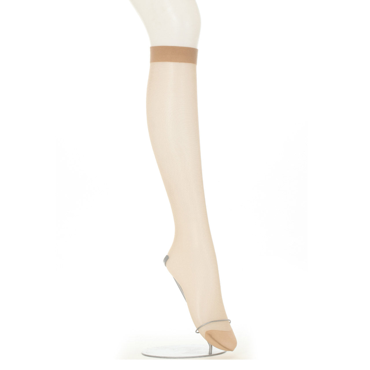 アツギ スリムライン ひざ下丈 クチゴムゆったり ストッキング 15足セット 22-25cm (パンツスタイル ベージュ 肌色 黒 しめつけない) (在庫限り)