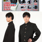 トンボ学生服 男子 上着 ソフトカラー 185～190cm A体(185 190 黒 長身 大きいサイズ 中学 高校 制服 詰襟 MAX PLUS) (送料無料) (取寄せ)