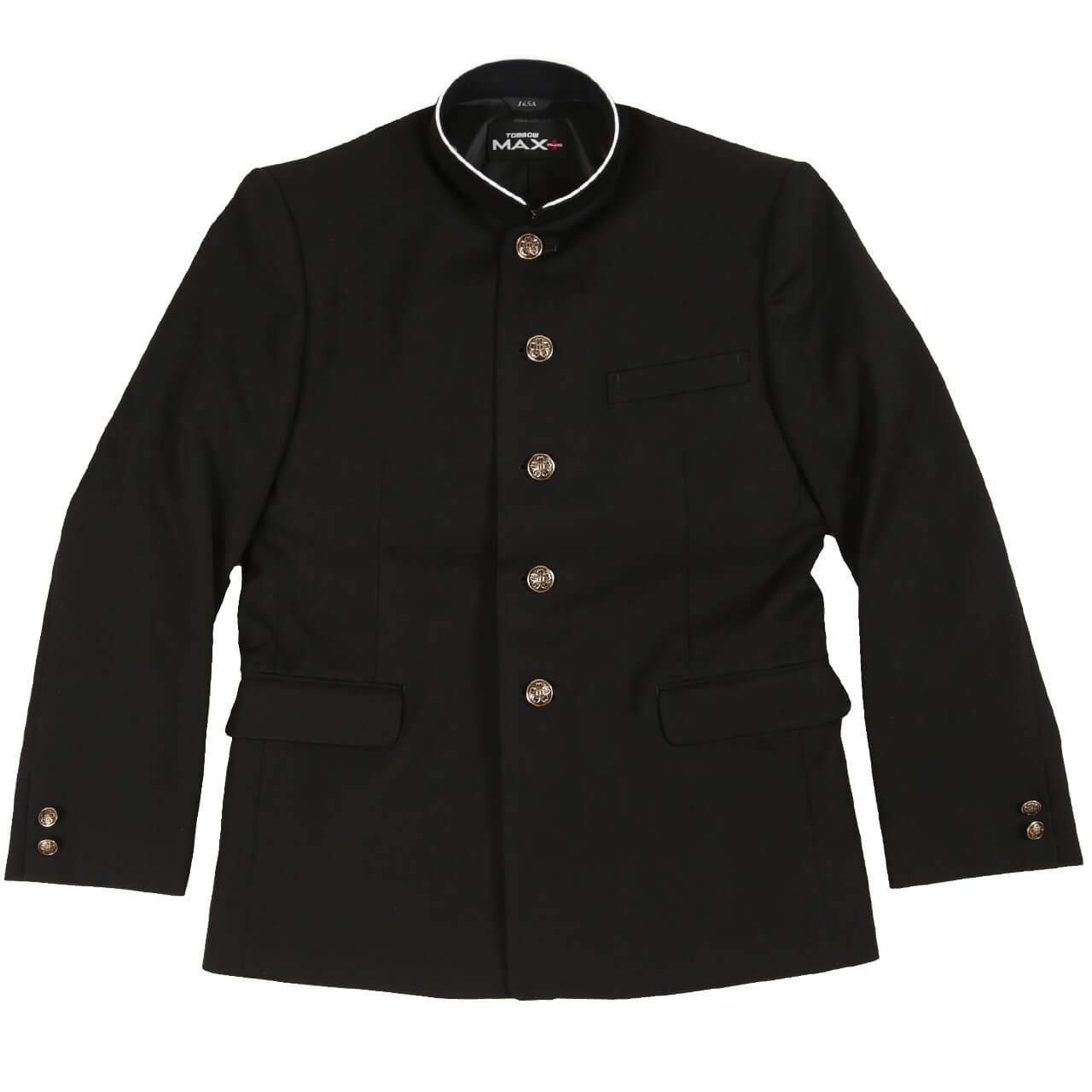 トンボ学生服 男子 上着 ソフトカラー 165～190cm B体(太め 165 170