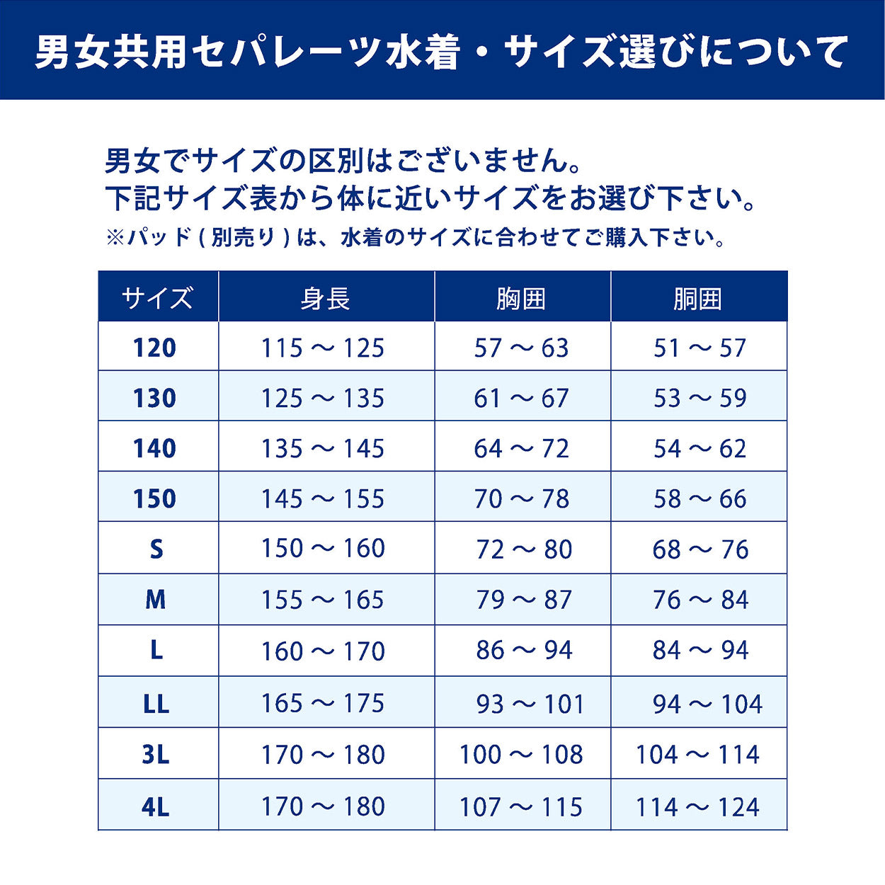 スクール水着 セパレート 男の子 女の子 上下セット インナー付き 長袖