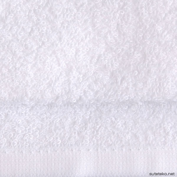 フェイスタオル 日本製 昔ながらの白いタオル 3枚組 約34×85cm 白タオル タオル ホワイト 無地 綿100% 3枚セット (送料無料)