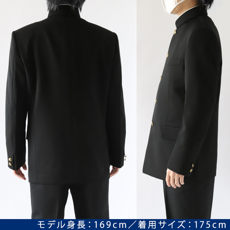 高校生　男子学生服LL 学ラン 学生服 男子 富士ヨット 詰襟 J-PROUD 140A～200B 中学生 高校