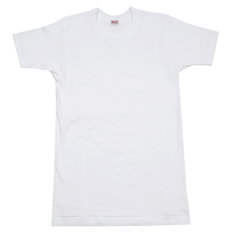 綿100％クルーネック半袖インナーTシャツ Tシャツ カットソー
