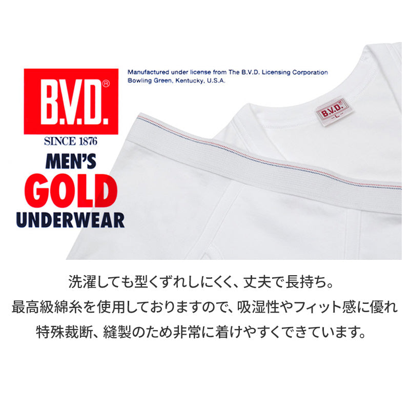 BVD 半袖 Vネック Tシャツ メンズ インナー 下着 綿100 白 4枚セット LL 大きいサイズ 快適 涼しい 薄手 通気性 肌着 無地 白シャツ 重ね着用 ブランド インナーウェア セット お得 着心地良い 定番 シンプル ギフト プレゼント 父の日 敬老の日