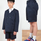 小学生用 学生服 5分丈半ズボン (110cmA～170cmB) (ワンタック ノータック 制服 男子 男の子 小学生制服 小学校 ズボン 丸洗いOK 洗濯可能 紺 大きいサイズあり) (取寄せ)