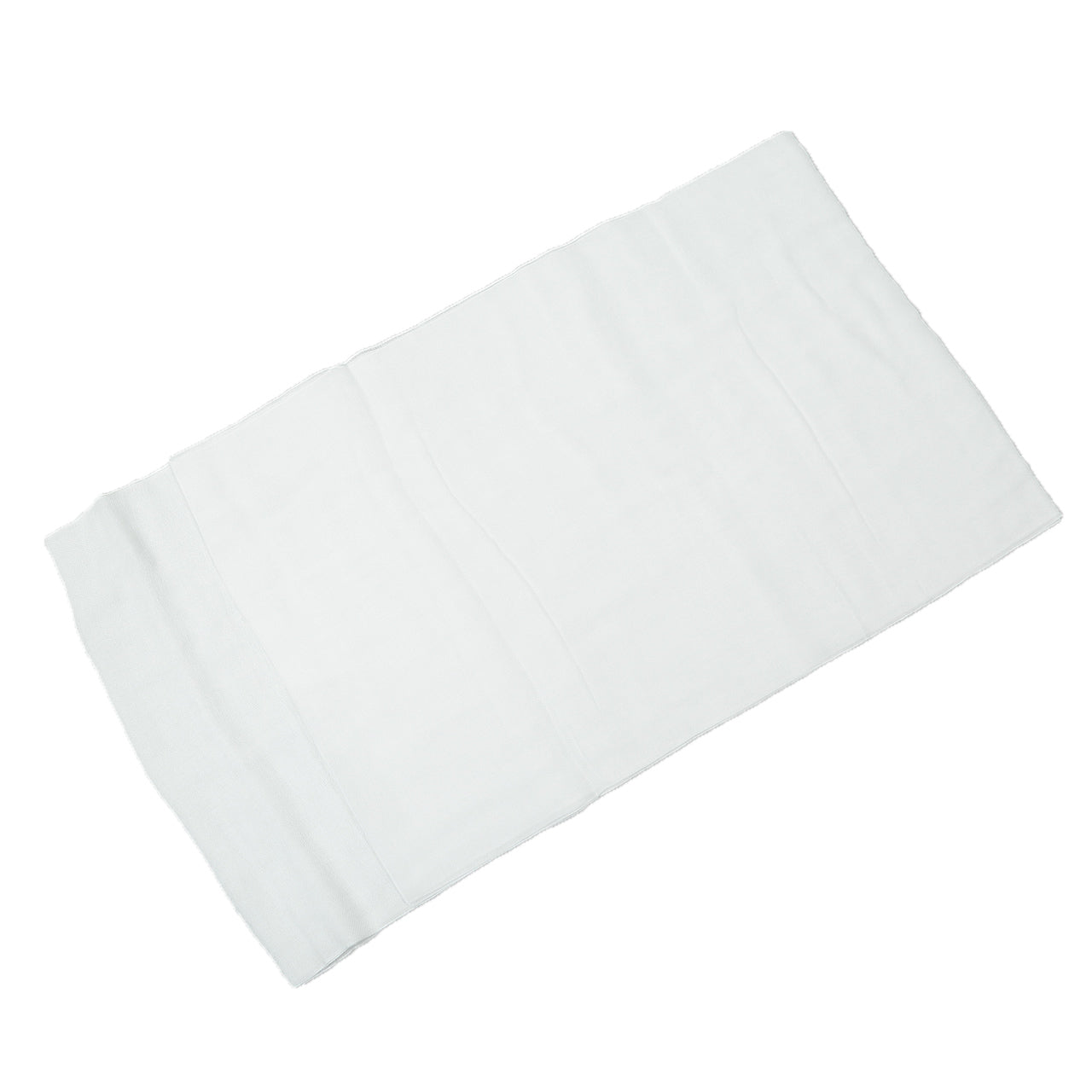 日本製 綿100% 白 ガーゼ布 カットなし 9m保証 薄手 58本打ち込み 美 約34×900cm以上 (ガーゼ反 さらし サラシ 晒し 汗取り 肌着 補整 和裁 木綿) (在庫限り)