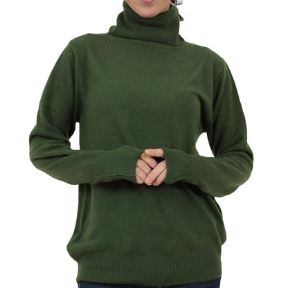セーター レディース タートルネック ニット 無地 タートルネックセーター M・L トップス 秋服 冬服 長袖 薄手 女性 無地 シンプル カジュアル (在庫限り)